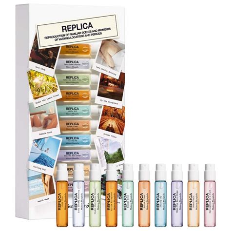 'replica' memory box mini perfume sampler set|sephora memory box set.